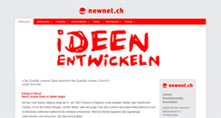 Desktop Screenshot of newnet.ch