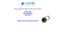 Tablet Screenshot of mail1.adsl.newnet.co.uk